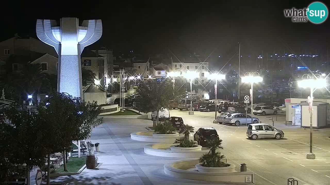 Vodice webcam live – front de mer