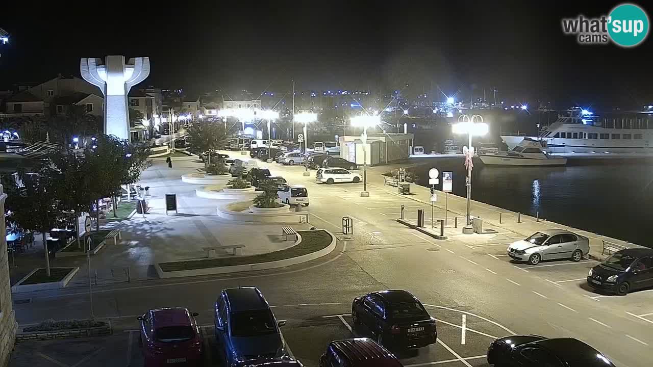 Vodice webcam – marina i meer