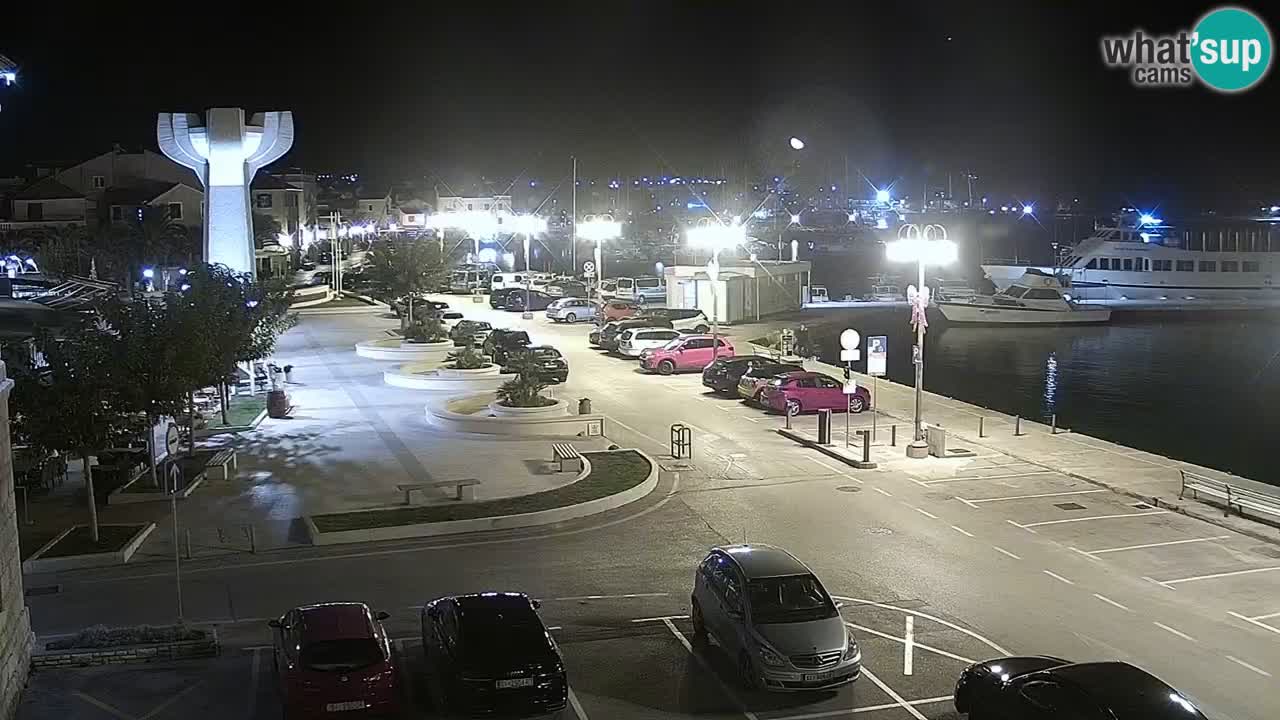 Vodice livecam – marina e il lungomare