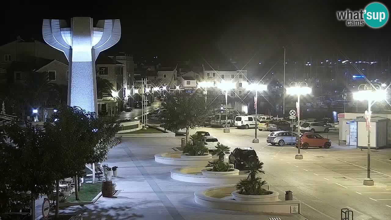 Vodice webcam live – front de mer