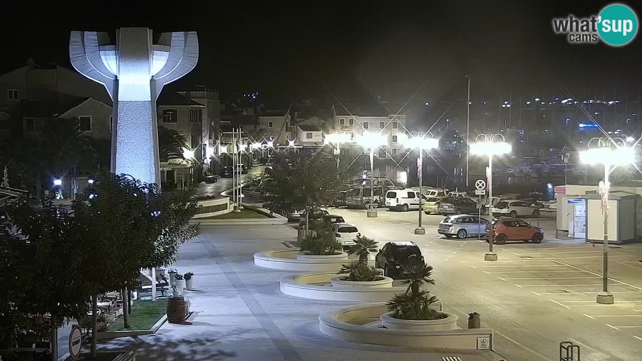 Vodice webcam live – front de mer
