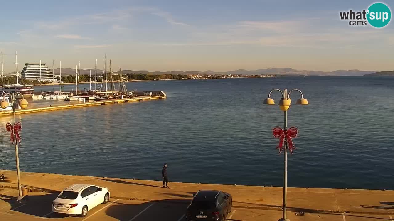 Vodice web kamera – marina i riva