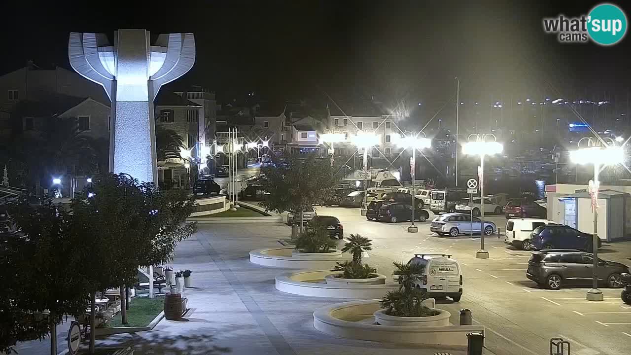 Vodice webcam live – front de mer