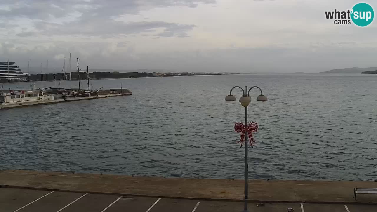 Vodice web kamera – marina i riva