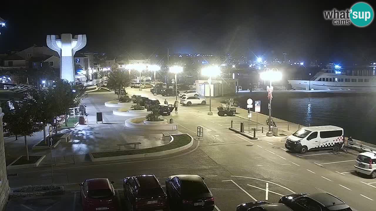 Vodice webcam – marina i meer