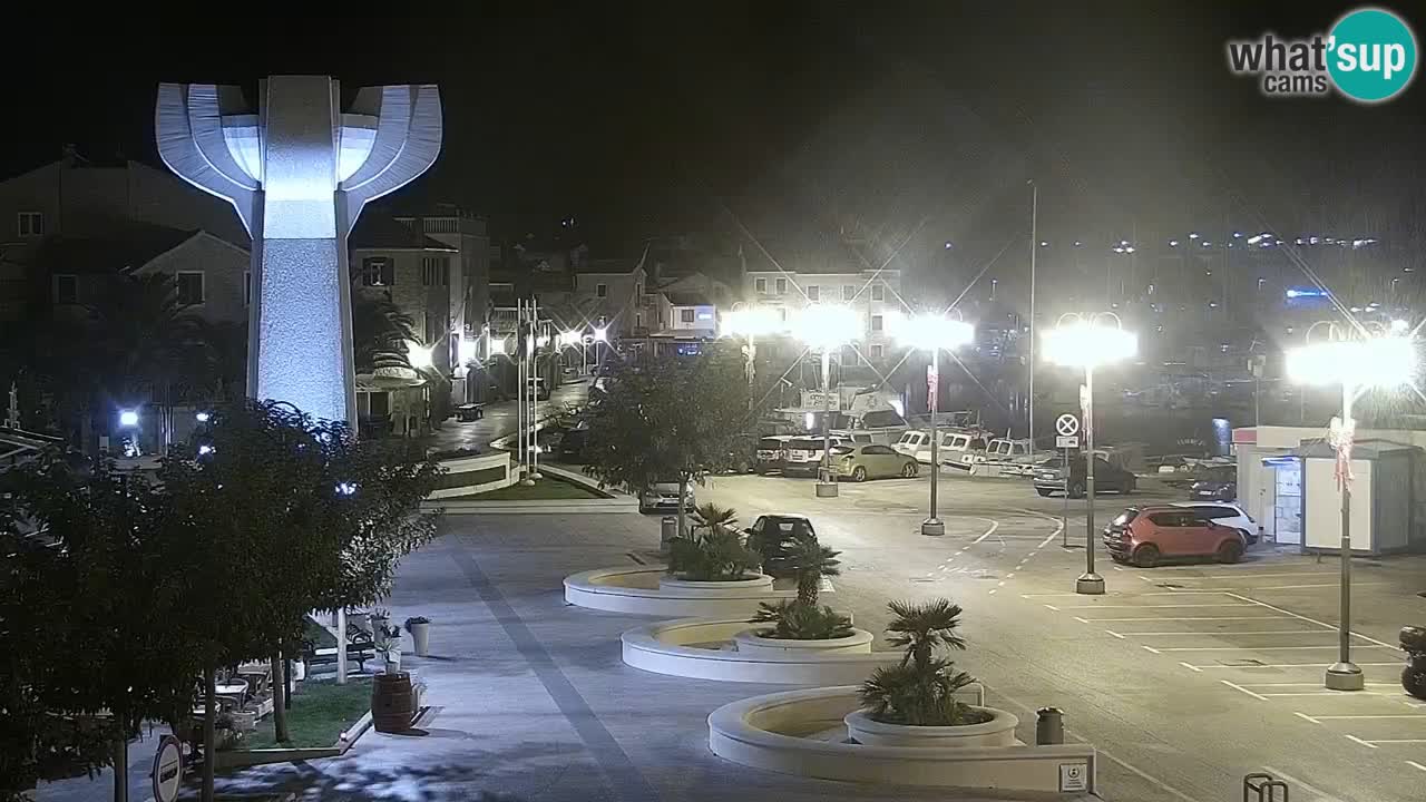 Vodice webcam live – front de mer