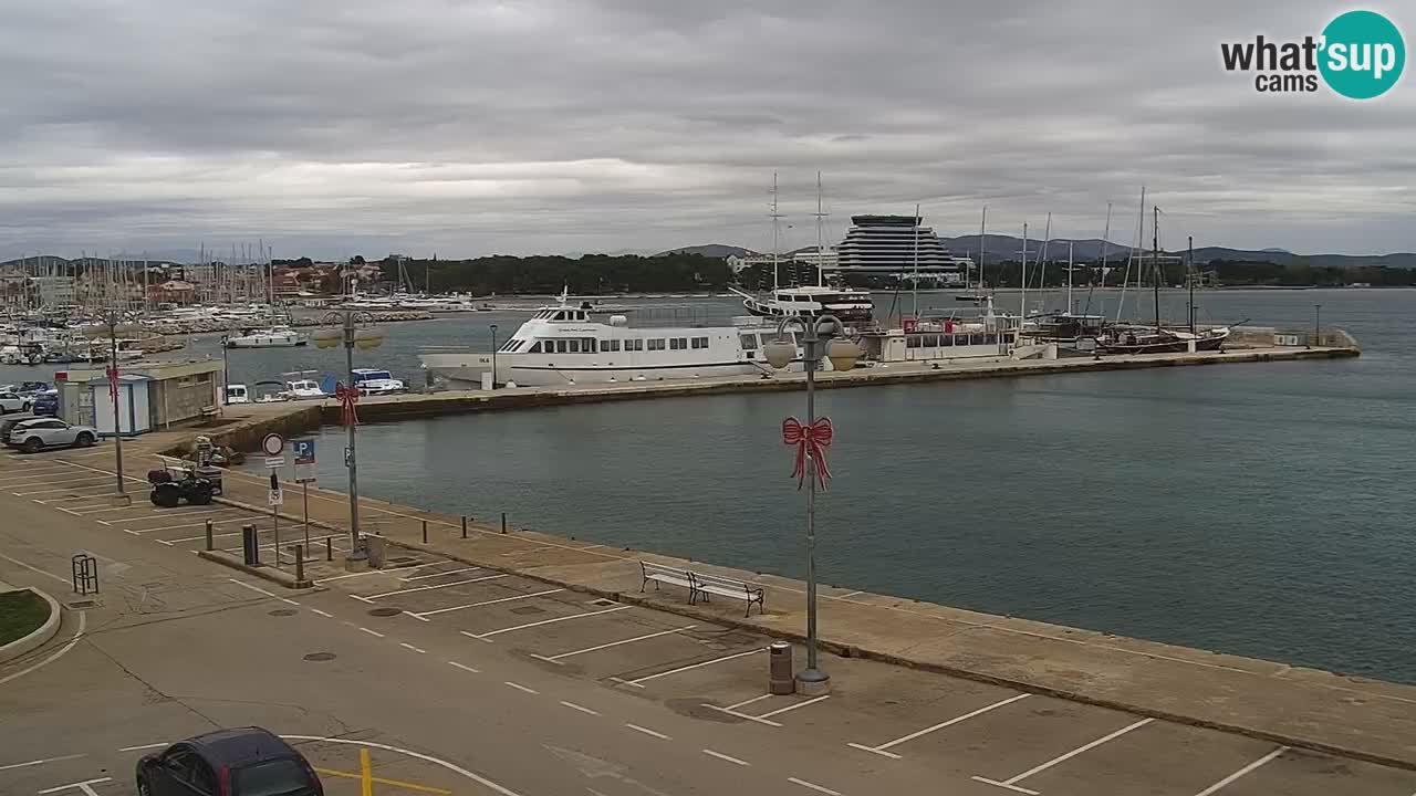 Vodice web kamera – marina i riva