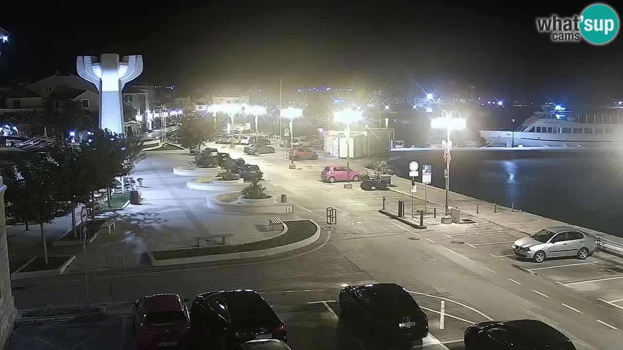 Vodice livecam – marina e il lungomare