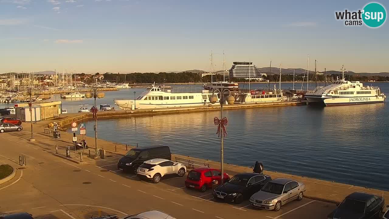 Vodice spletna kamera – marina in riva