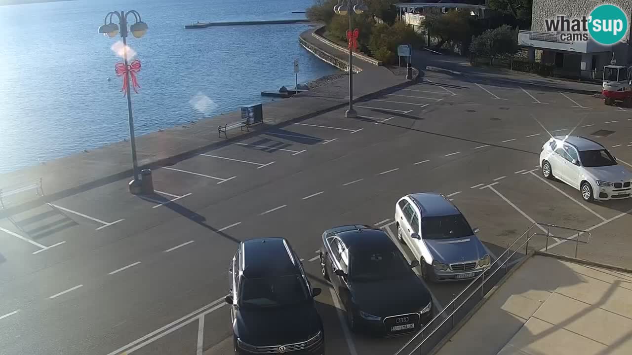 Vodice Live webcam – marina and  seafront