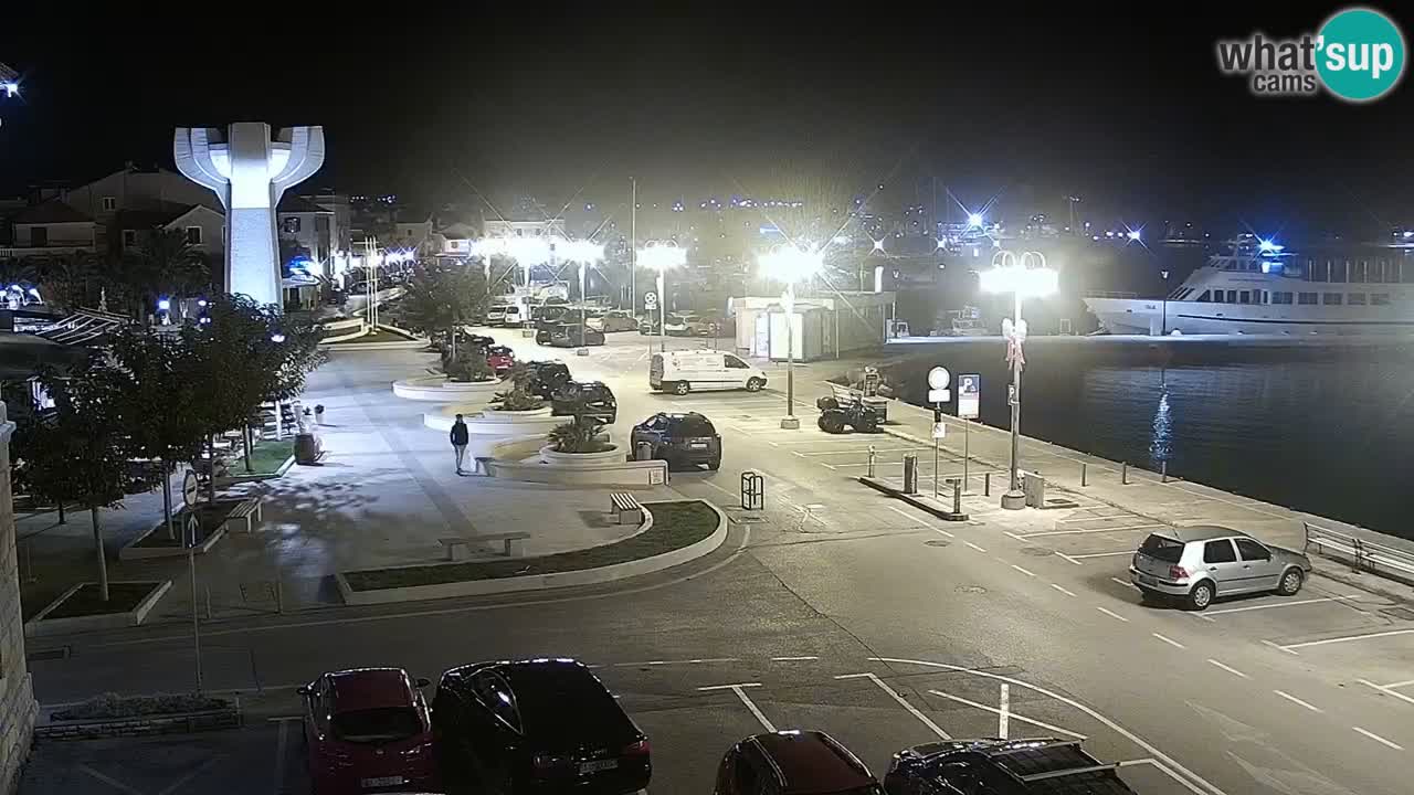 Vodice webcam – marina i meer