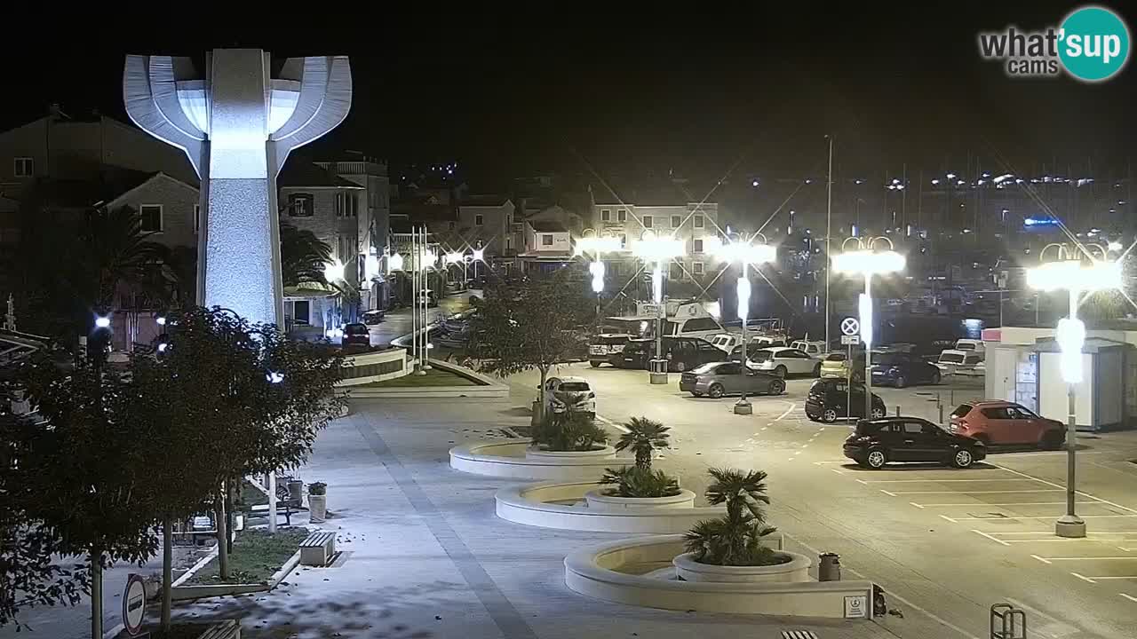 Vodice livecam – marina e il lungomare