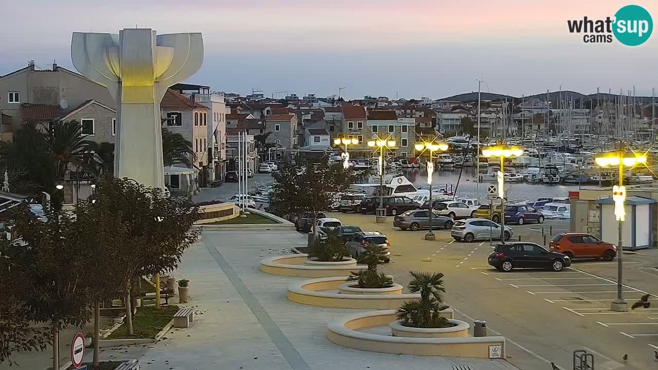 Vodice webcam live – front de mer