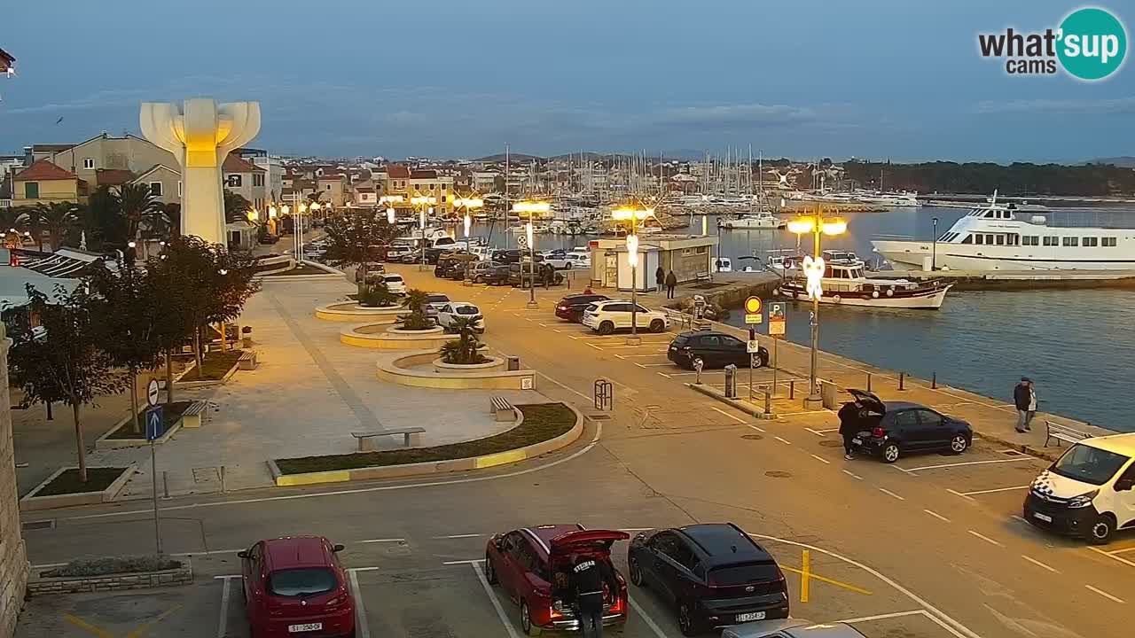 Vodice webcam – marina i meer
