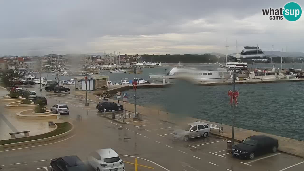 Vodice web kamera – marina i riva
