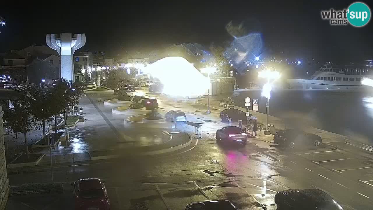 Vodice webcam – marina i meer