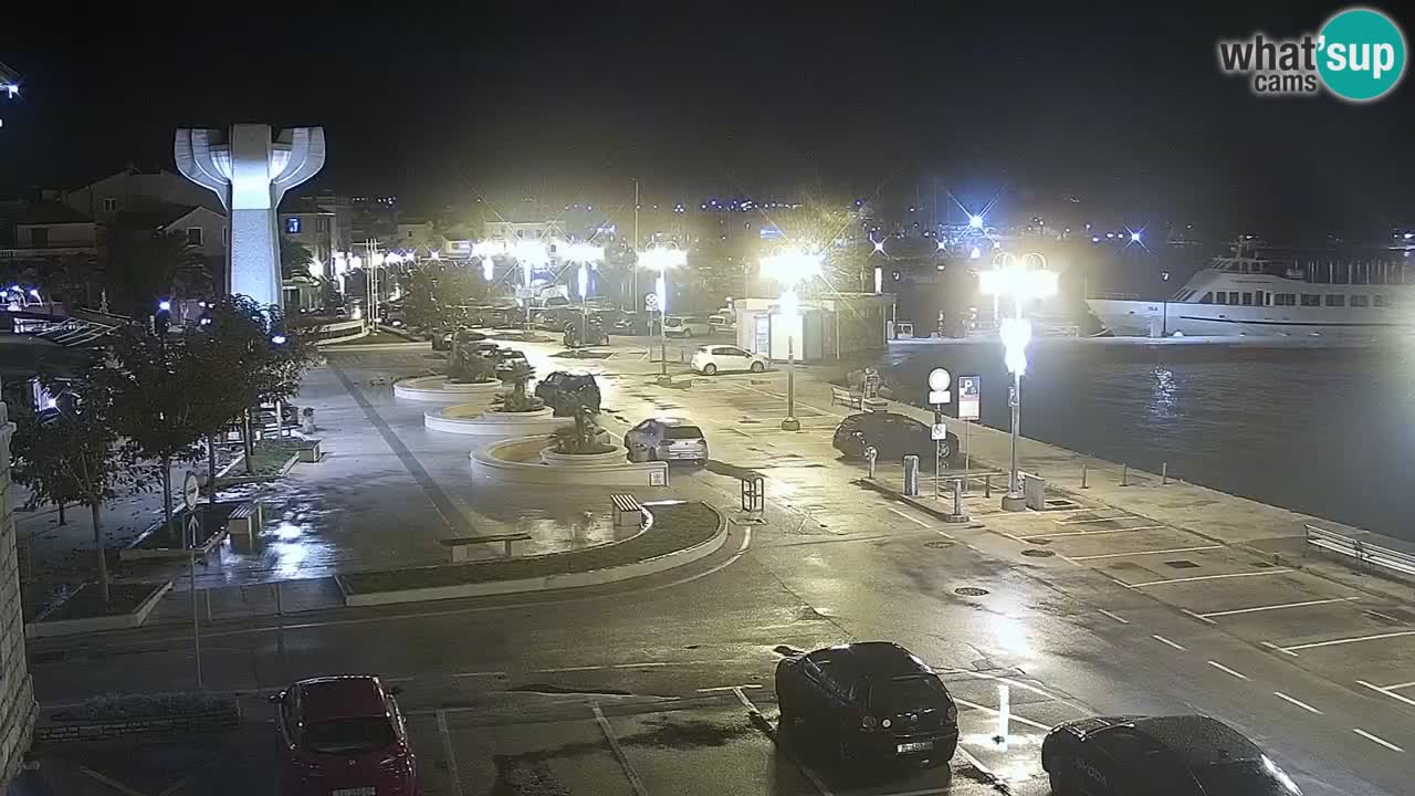Vodice webcam – marina i meer