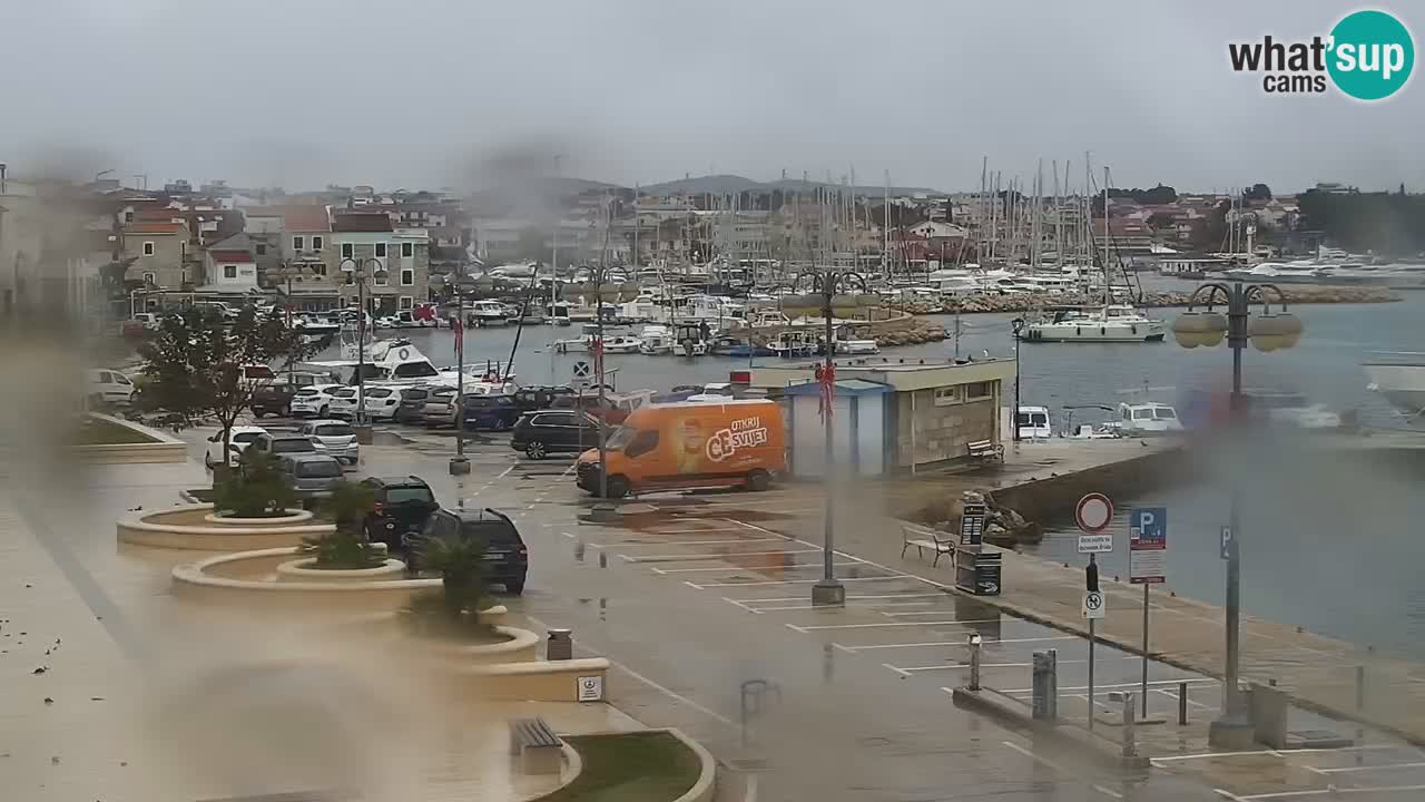 Vodice webcam – marina i meer