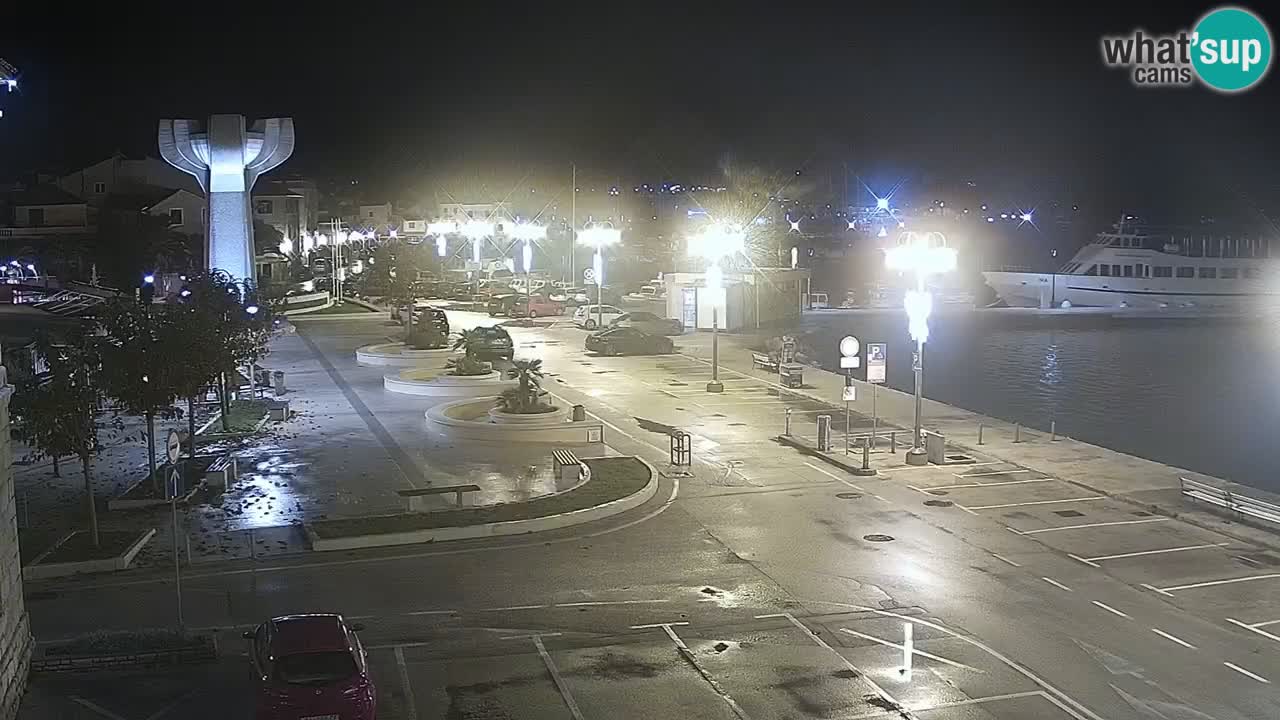 Vodice webcam – marina i meer