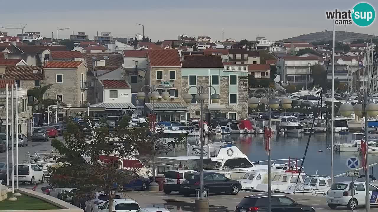 Vodice webcam live – front de mer