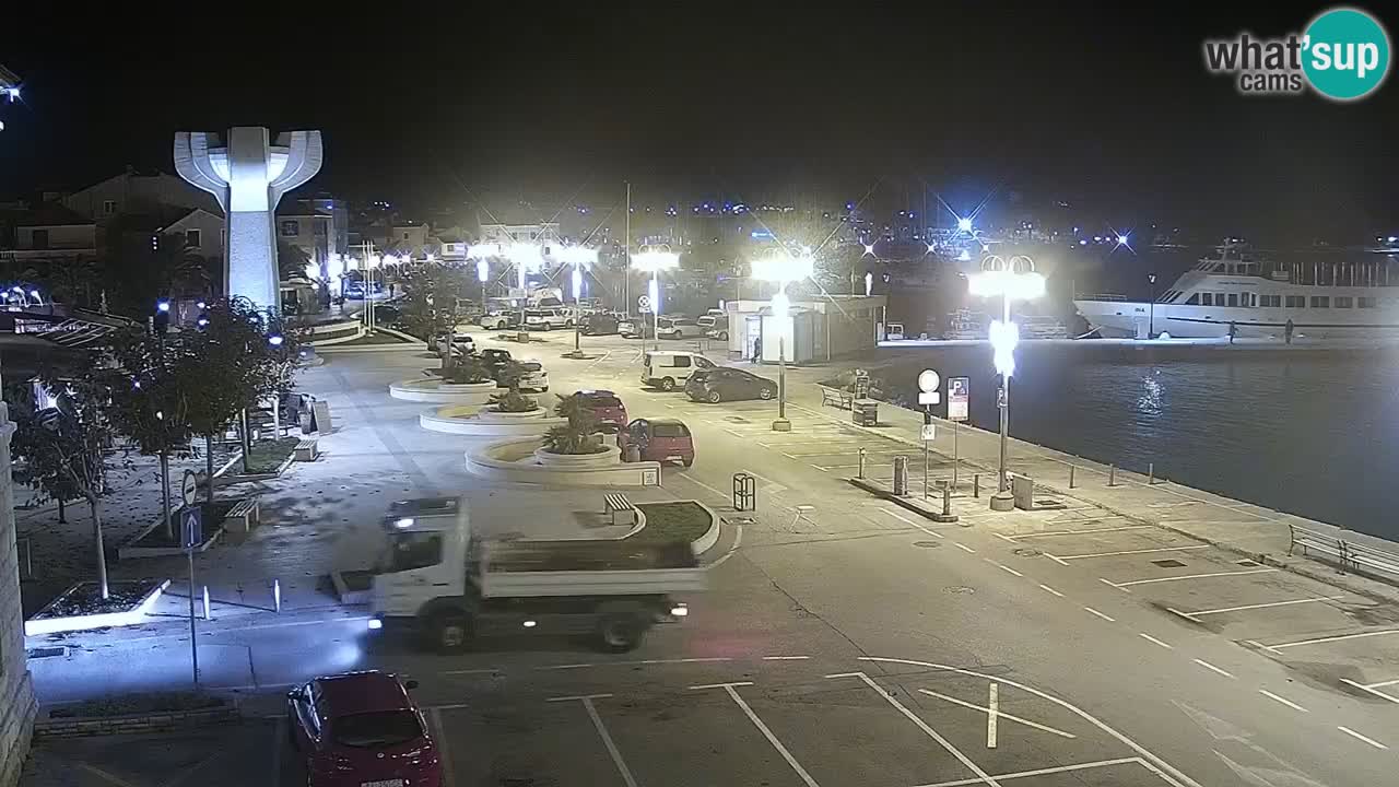 Vodice webcam – marina i meer