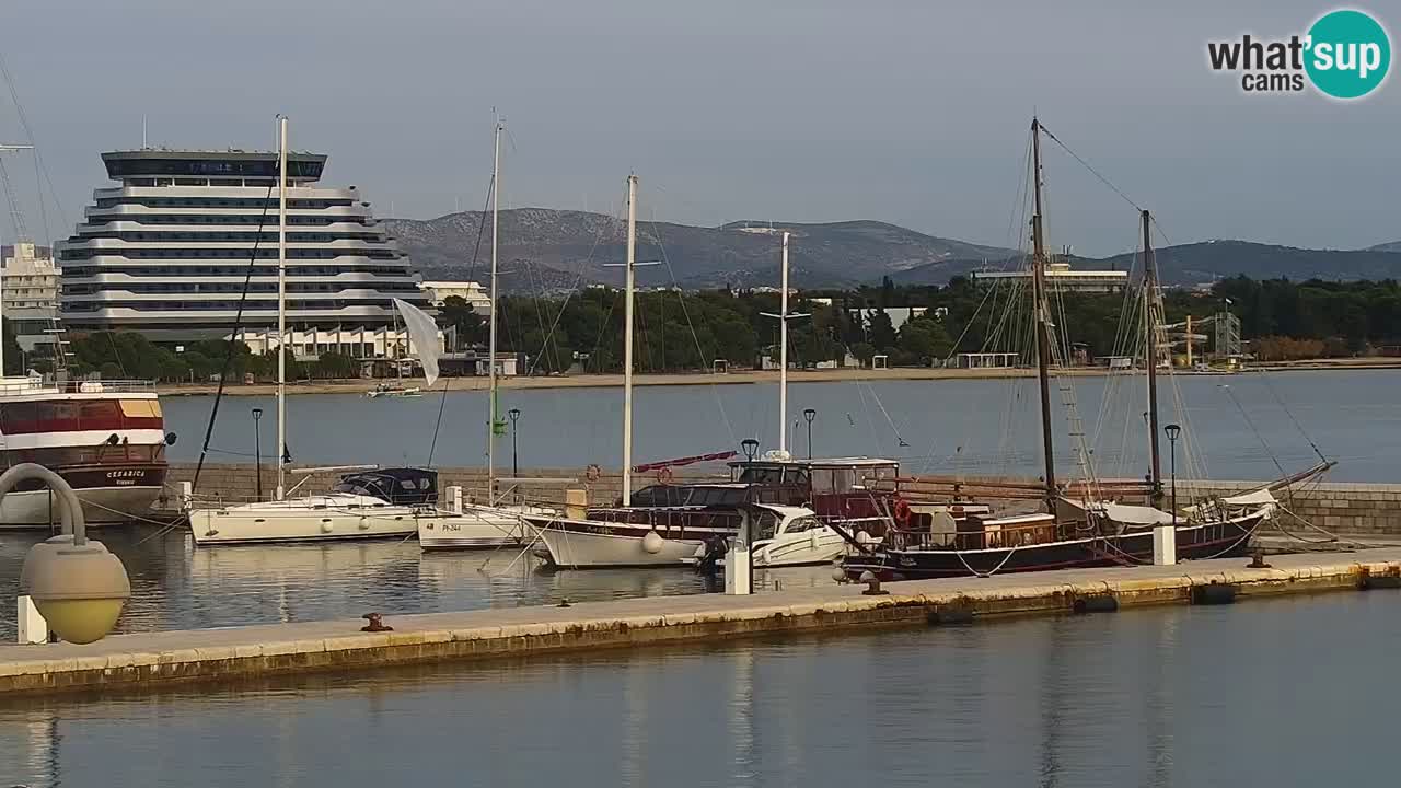 Vodice webcam – marina i meer