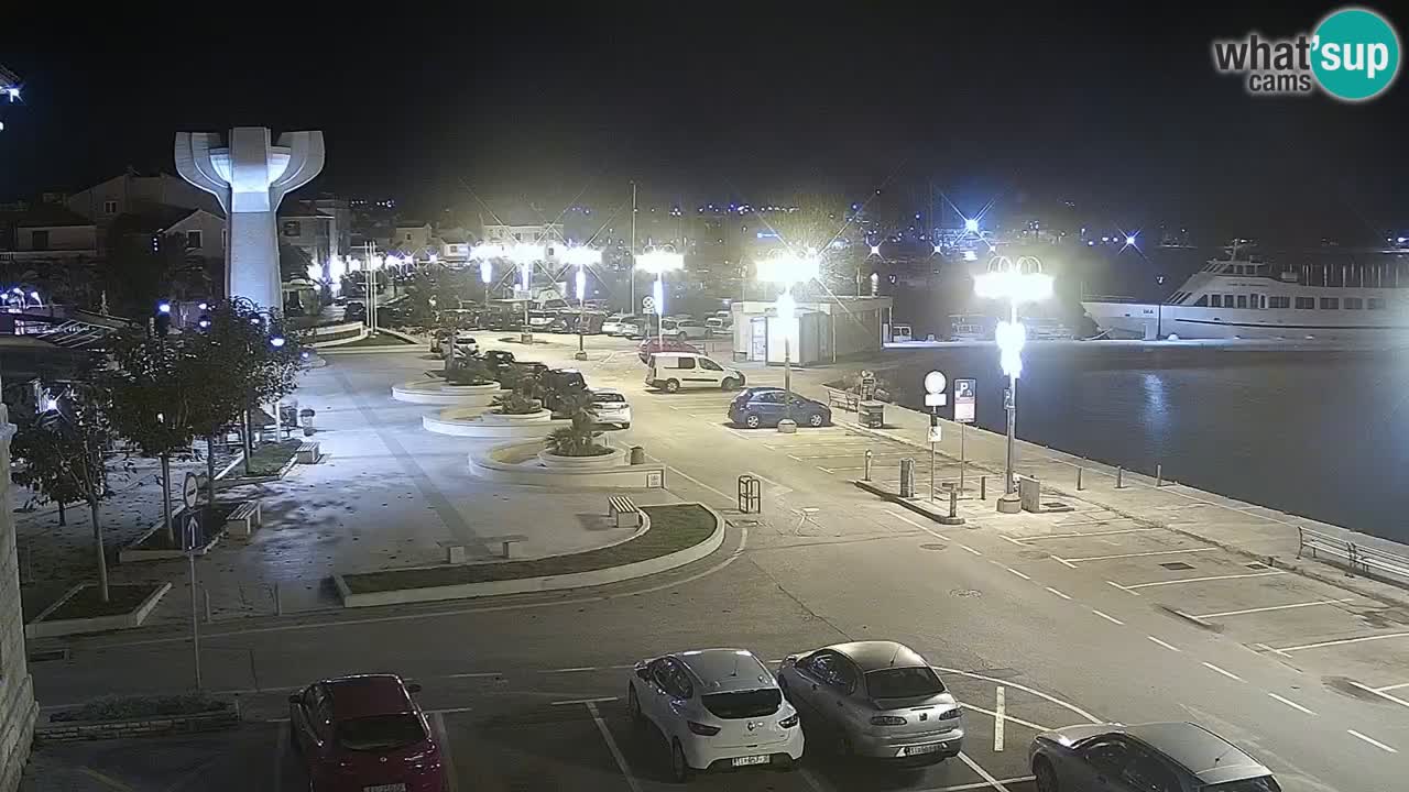 Vodice webcam – marina i meer