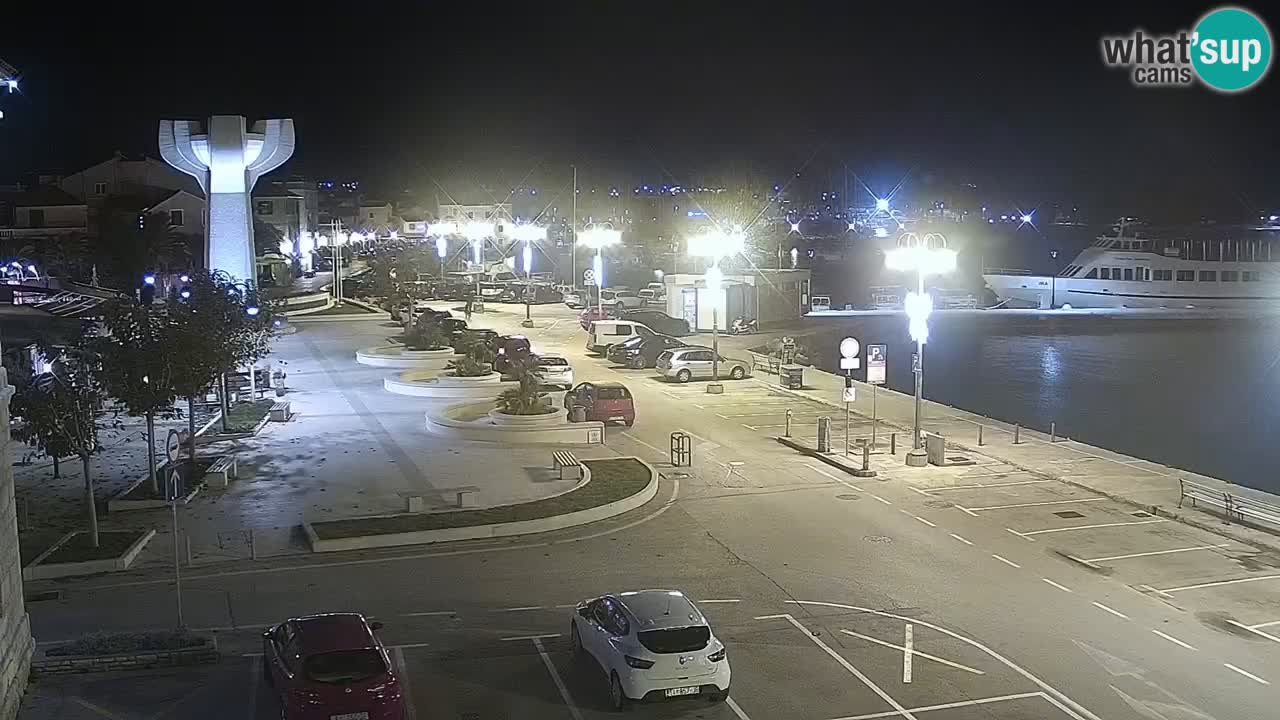 Vodice livecam – marina e il lungomare