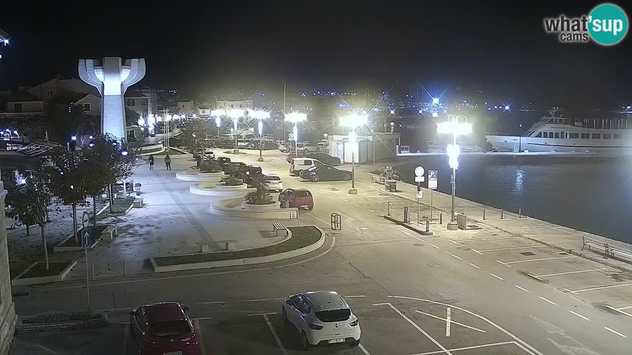 Vodice webcam – marina i meer