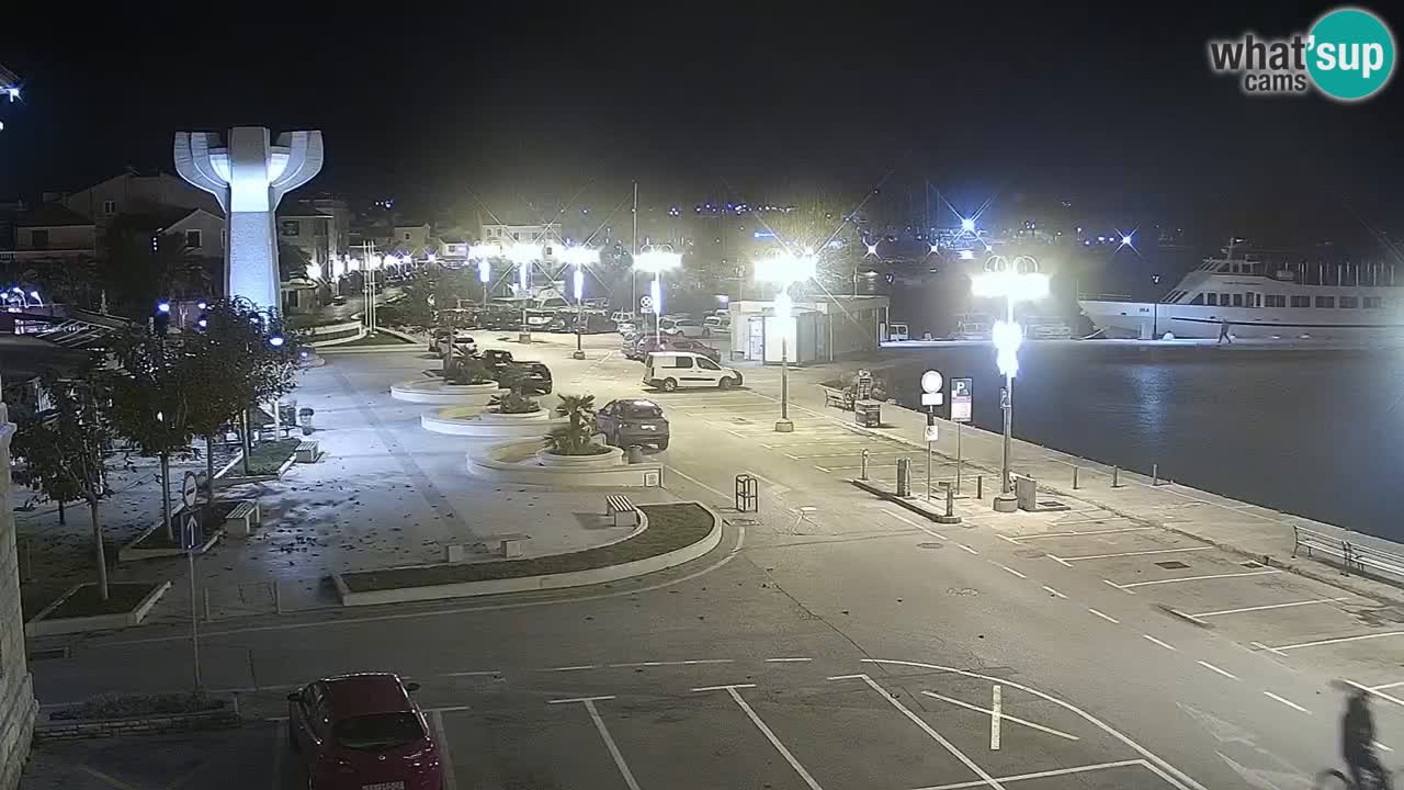 Vodice webcam – marina i meer