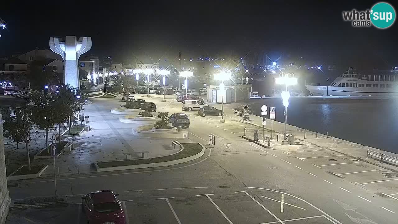 Vodice webcam – marina i meer