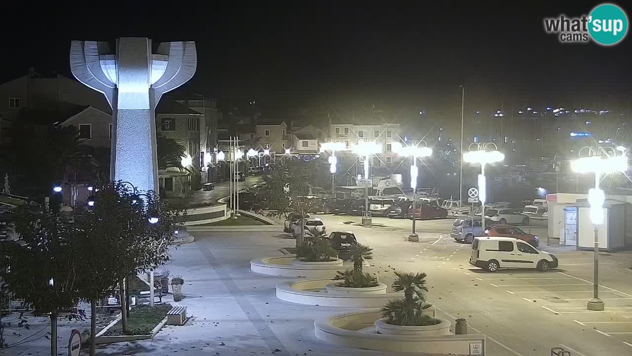 Vodice webcam live – front de mer