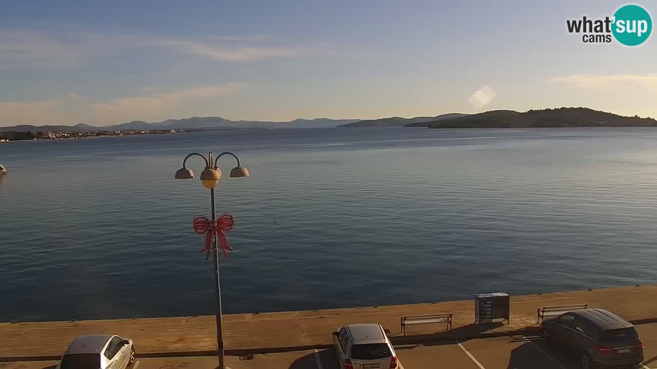 Vodice webcam live – front de mer