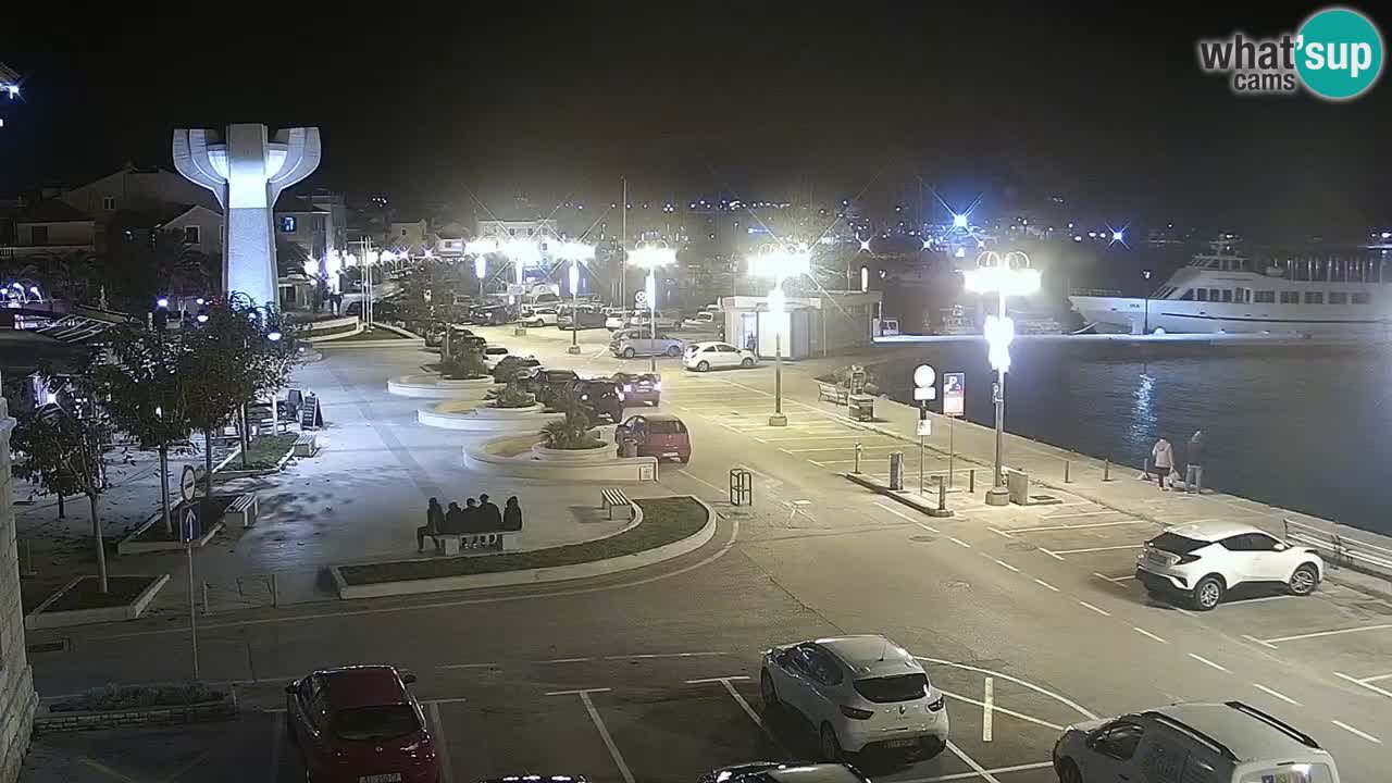 Vodice livecam – marina e il lungomare
