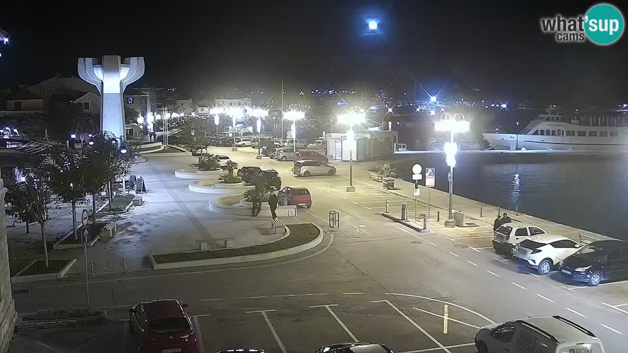 Vodice webcam – marina i meer