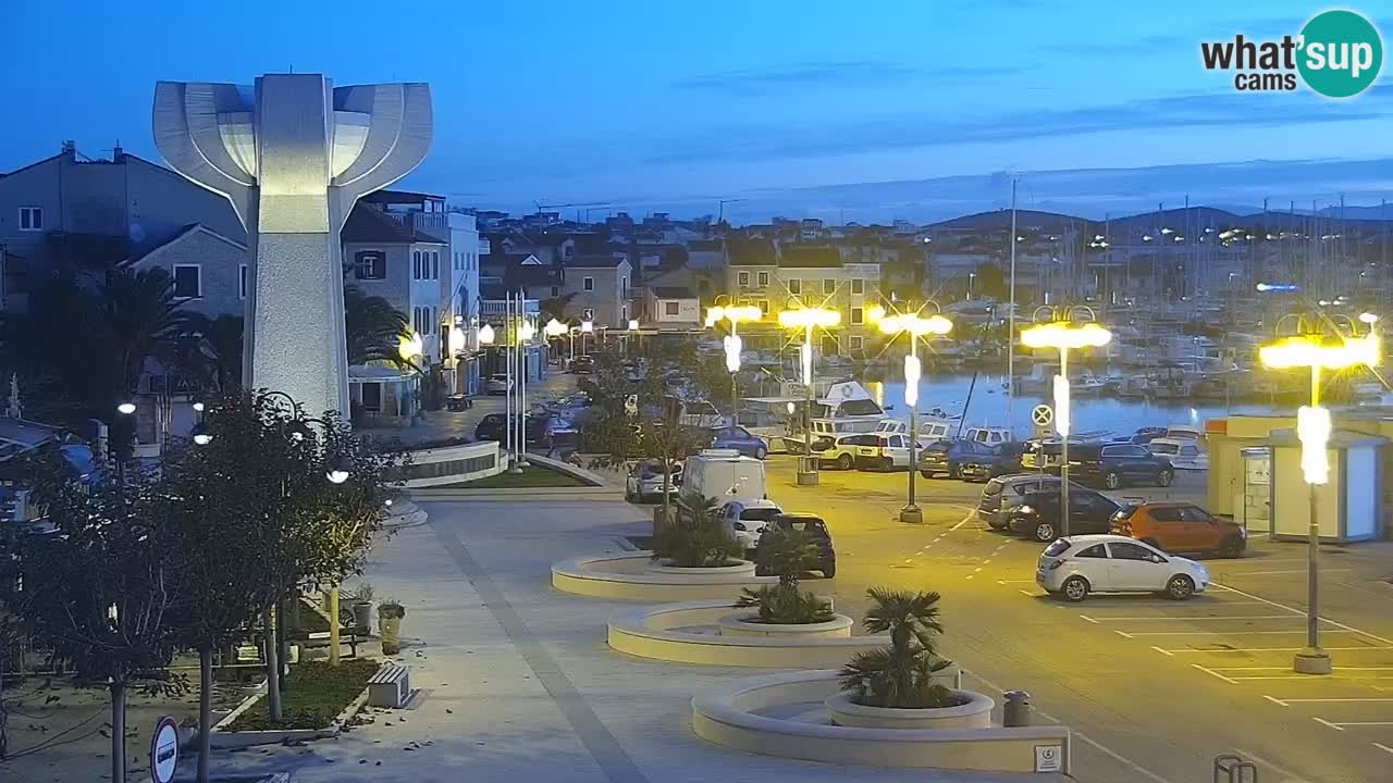 Vodice livecam – marina e il lungomare
