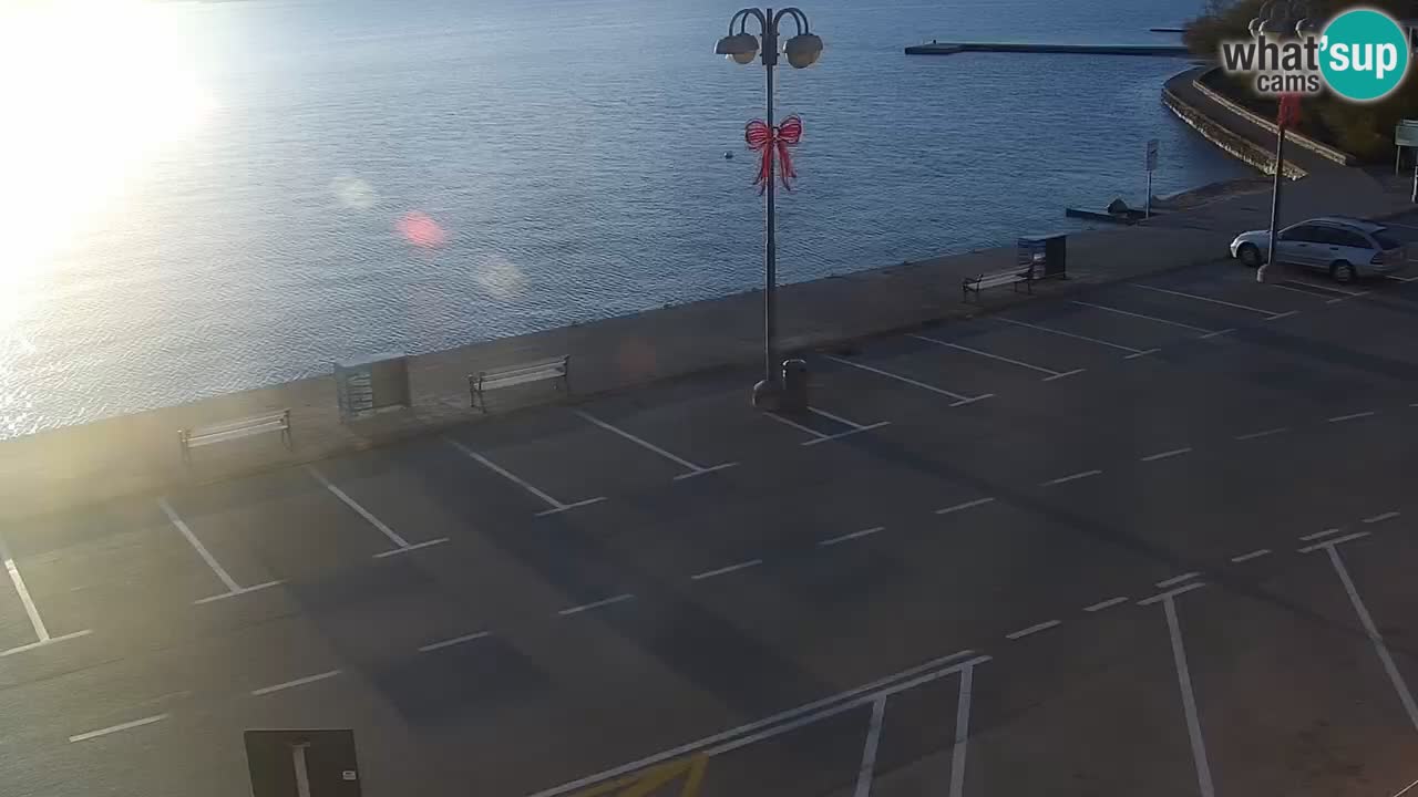 Vodice webcam live – front de mer
