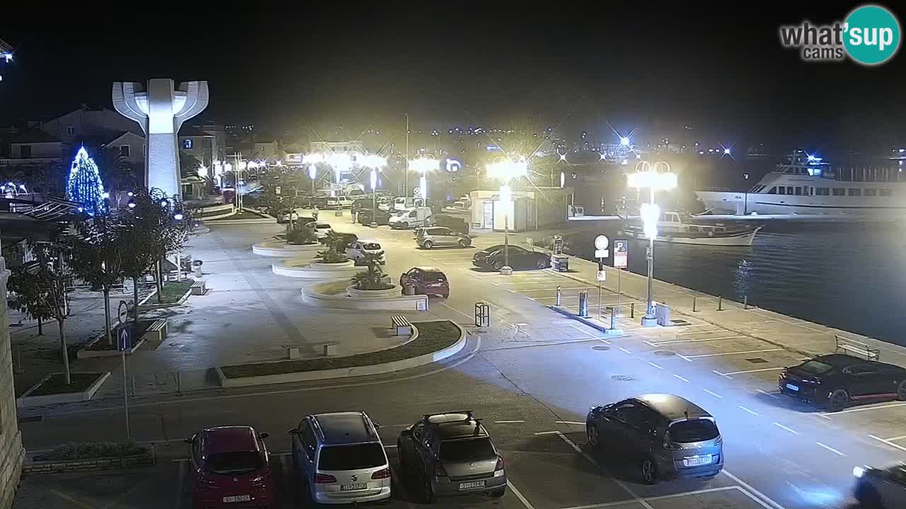 Vodice webcam – marina i meer