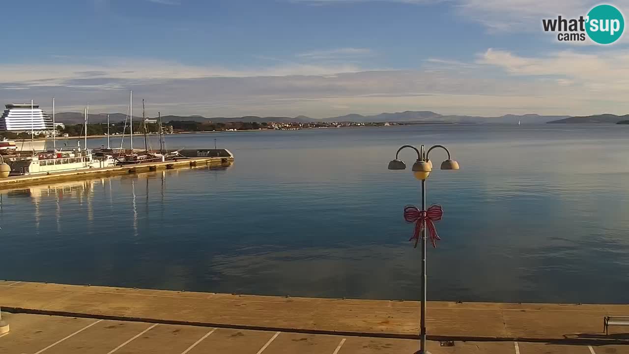 Vodice spletna kamera – marina in riva