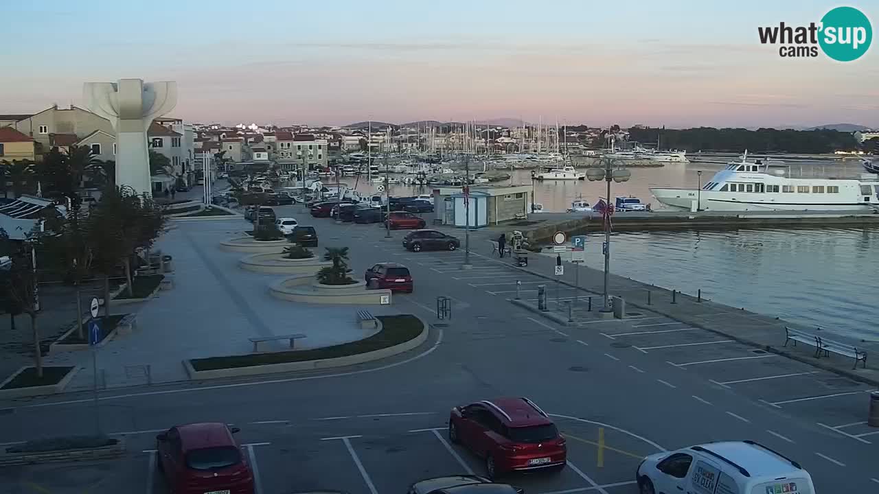 Vodice webcam – marina i meer