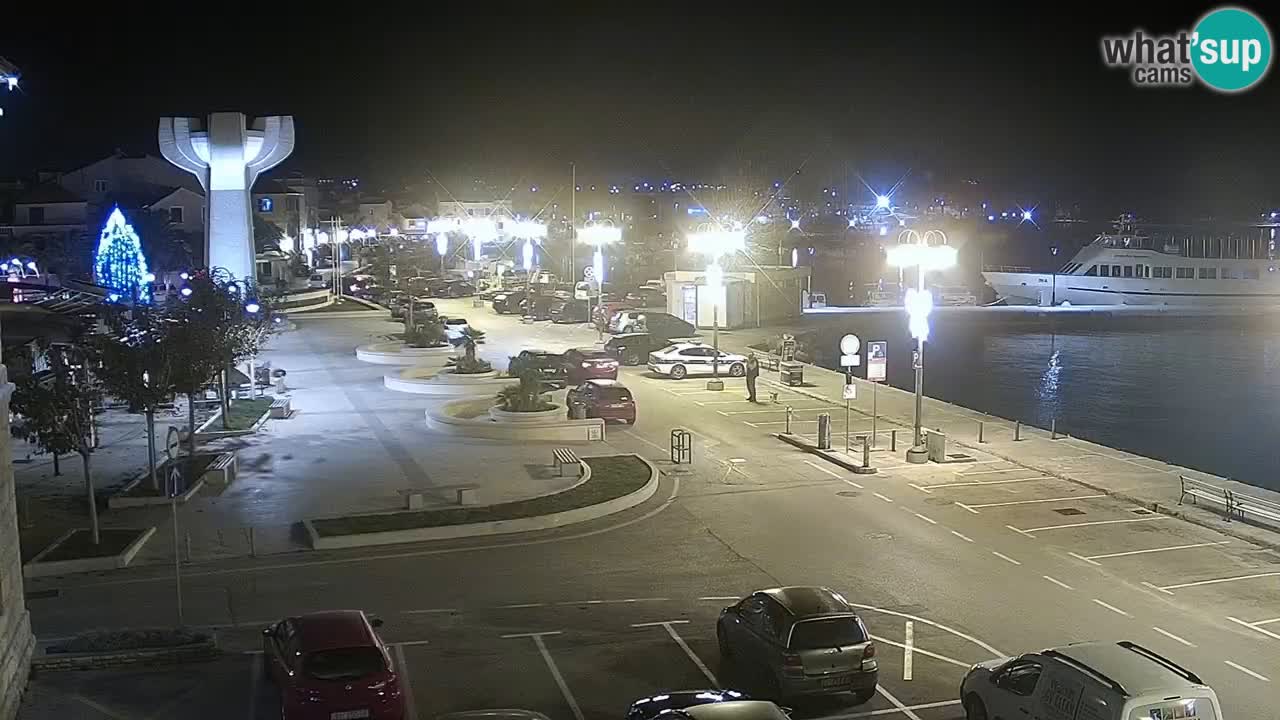Vodice livecam – marina e il lungomare