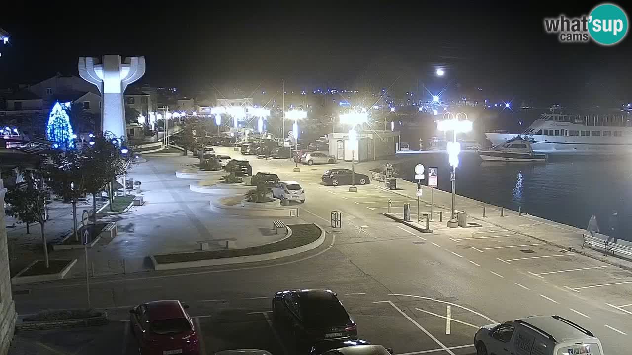 Vodice webcam – marina i meer