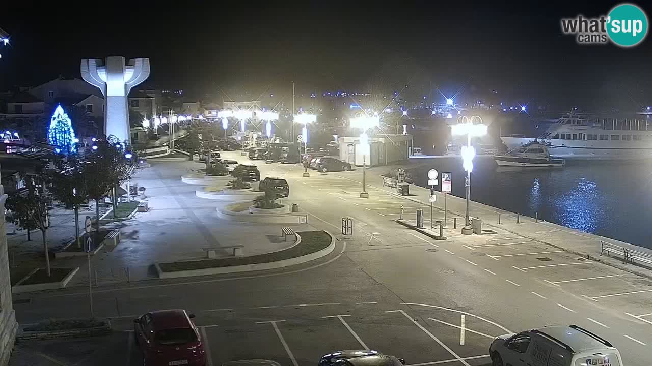 Vodice webcam – marina i meer