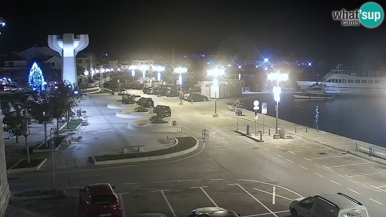Vodice webcam – marina i meer