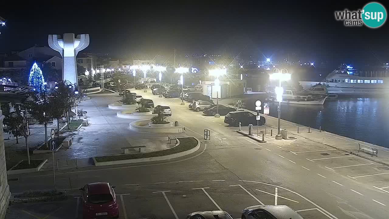 Vodice livecam – marina e il lungomare