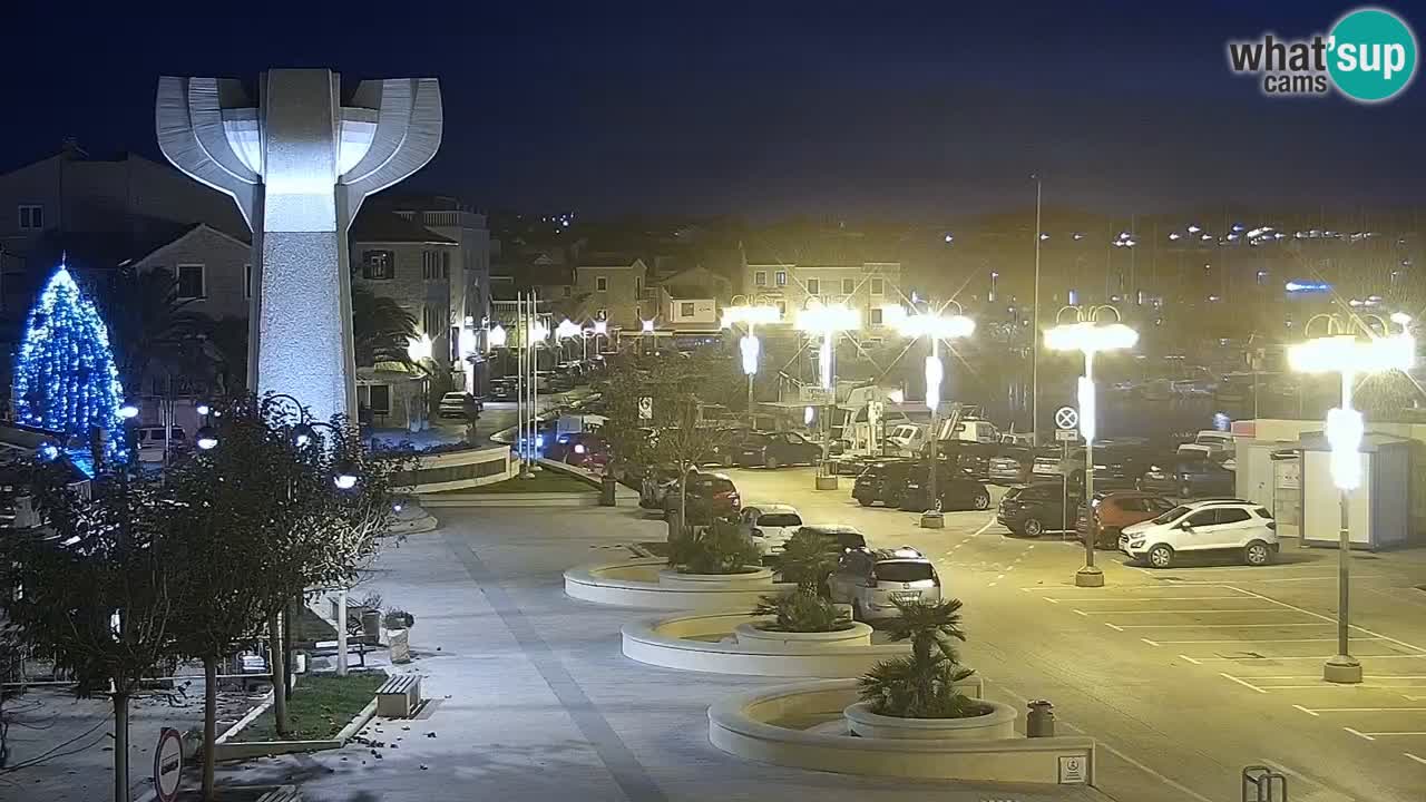 Vodice webcam – marina i meer