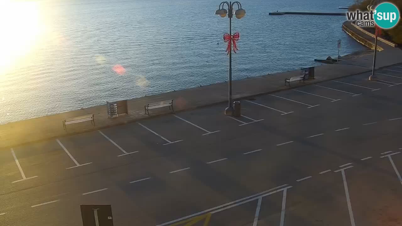 Vodice web kamera – marina i riva