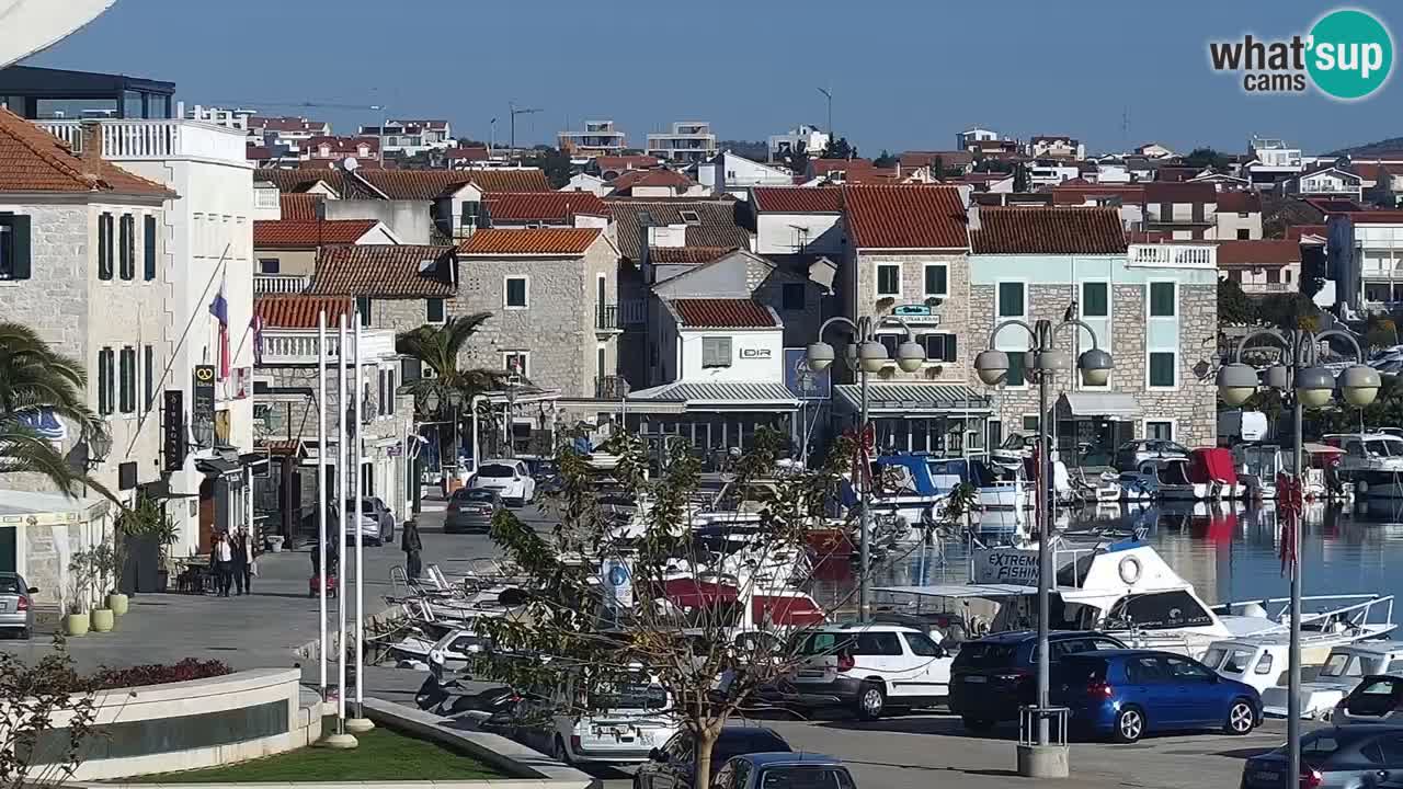 Vodice webcam live – front de mer