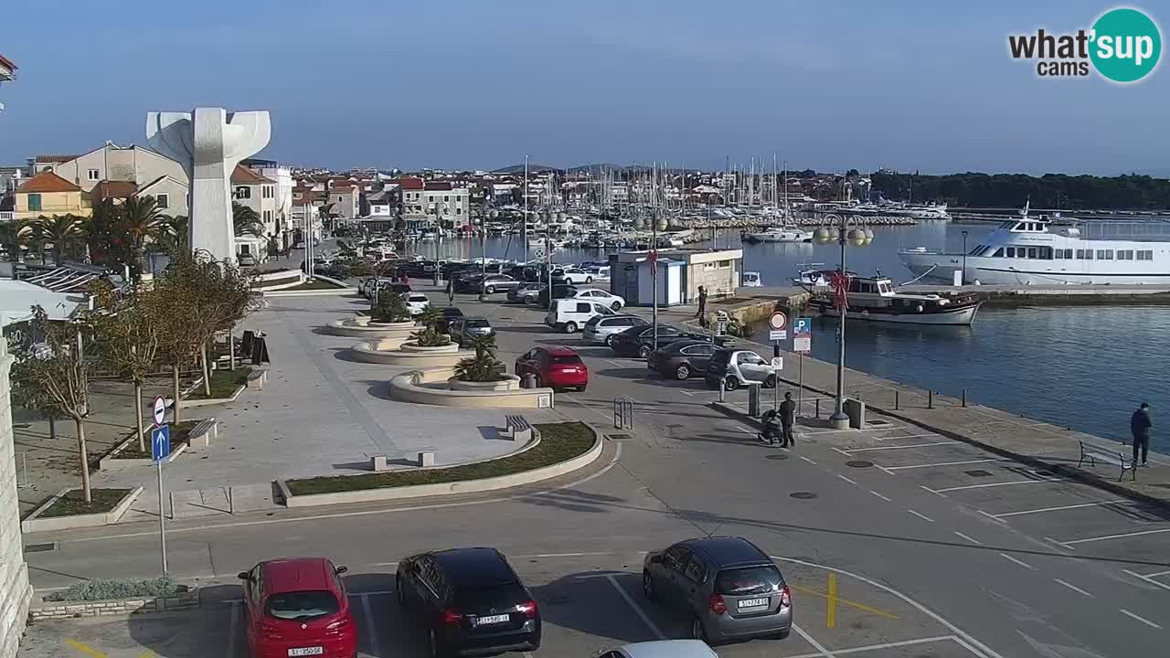 Vodice webcam – marina i meer