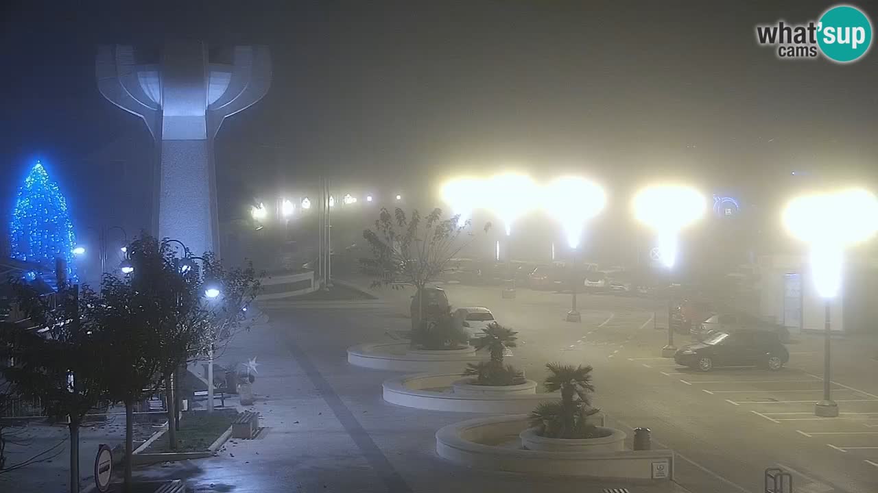 Vodice webcam live – front de mer